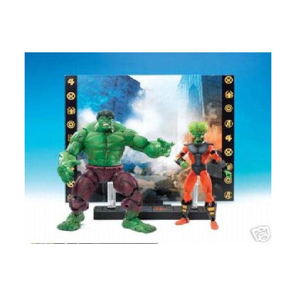 マーベル Legends Face Off シリーズ 1 アクション フィギュア Twin Pack ハルク(HULK) vs. Leader