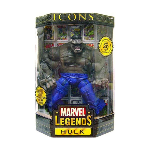 }[x Legends Icons nN(HULK) Gray 12-inch ANV tBMA