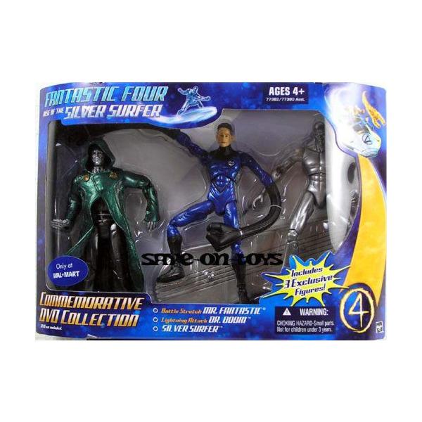 ファンタスティックフォー: Rise Of The Silver Surfer Commemorative コレクション  Dr. Doom Mr. Fanta