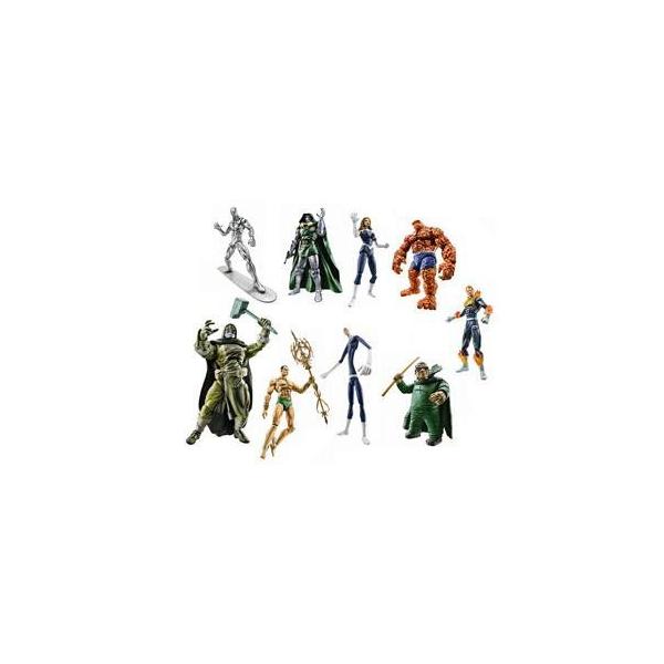 マーベル Legends ファンタスティックフォー Build A フィギュア Invisible Woman Ronan The Accuser シ