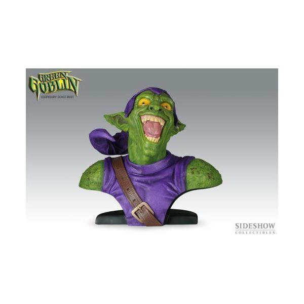 }[x Polystone Collectibles: Green Goblin (XpC_[}) Legendary Scale Bust by Sideshow Co
