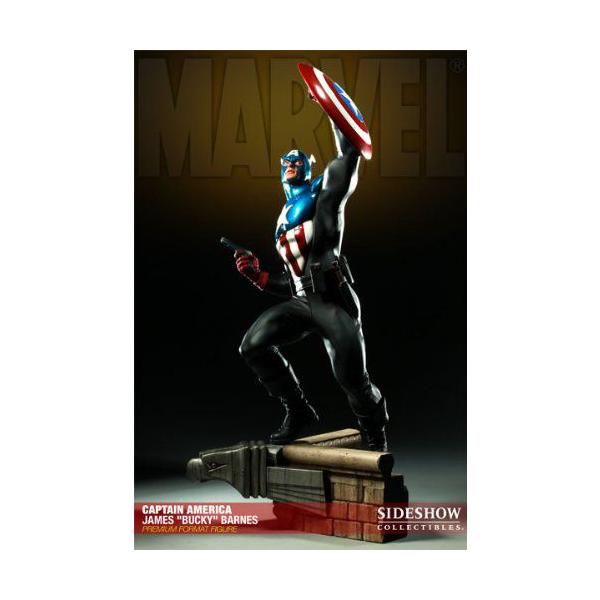}[x LveEAJ - James Bucky Barnes Statue tBMA Premium Format Sideshow