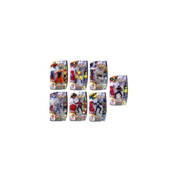 }[x Legends  (Zbg of 6) Red nN(HULK) Build-a-tBMA Wave ANV tBMA