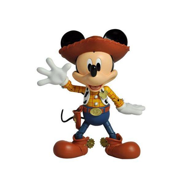 希少　ハイブリッドメタルフィギュア ミッキーマウスasウッディ トイストーリー Hybrid Metal Figuration #003: トイストーリー - ミッキー