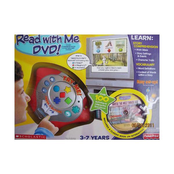 Read With Me INTERACTIVE DVD VXe! WHERE THE WILD THINGS ARE VXe w 100+ Activities &amp; Questi