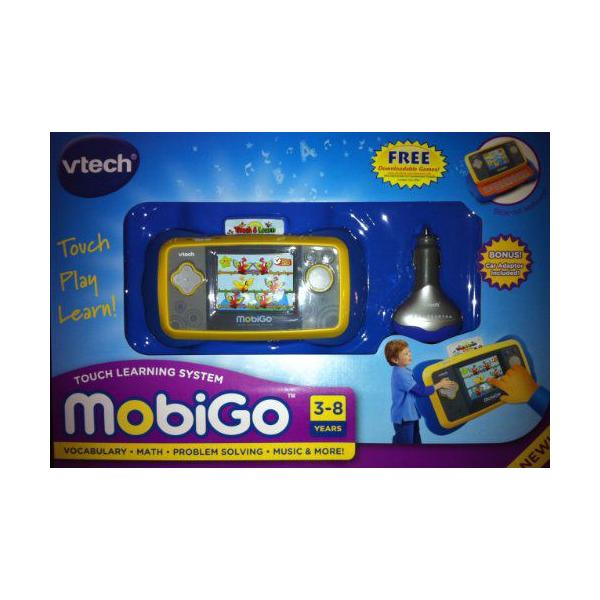 Vtech MobiGoTouch wK VXe With Bonus Car Adaptor &amp; Free Downloadable Q[!