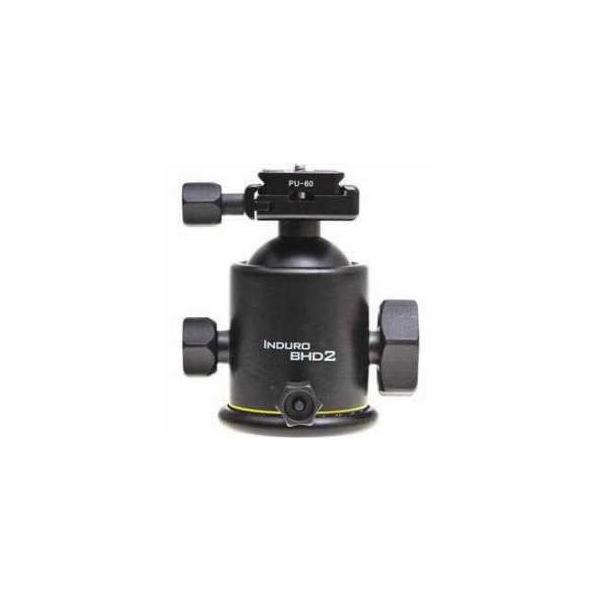 Induro BHD2 Magnesium Dual-Action Ballhead with Quick Release for Size 2 Tripods, Supports 39 lbs