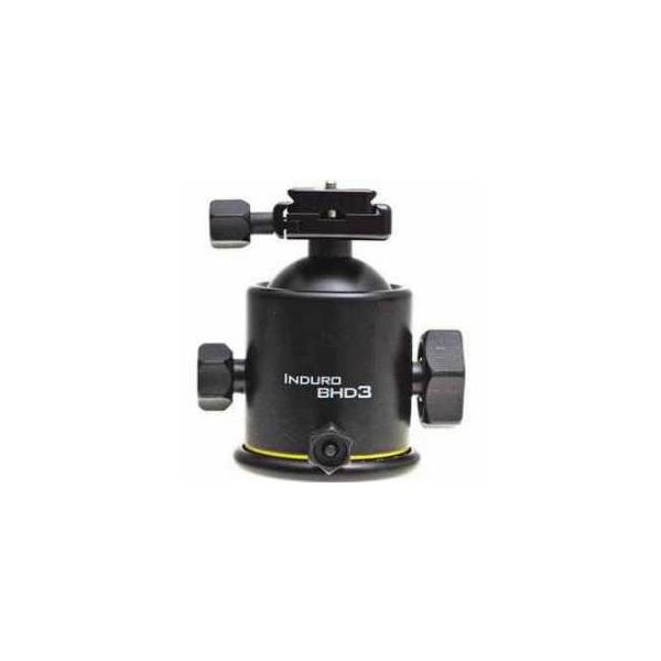 Induro BHD3 Magnesium Dual-Action Ballhead with Quick Release for Size 3 Tripods, Supports 55 lbs
