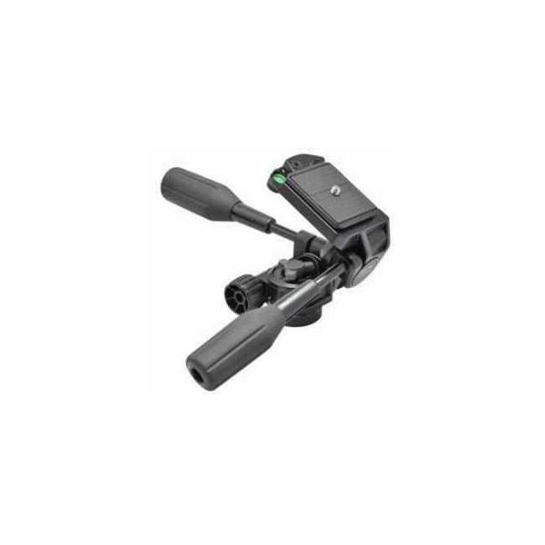 Slik SH-736 Heavy-Duty 3-Way Pan Tripod Head, Capacity: 11 lbs.