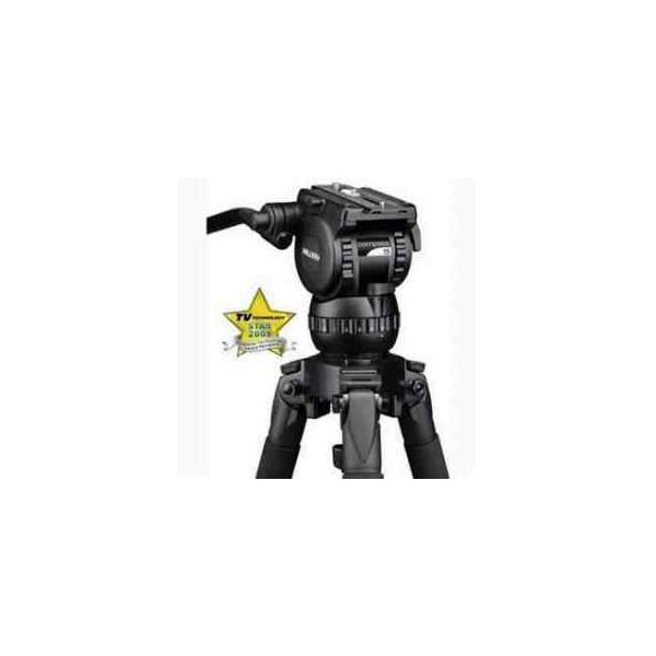 Miller System Compass 15 Fluid Head with Quick Release Mini Euro Plate, Supports Up to 19.8 lbs