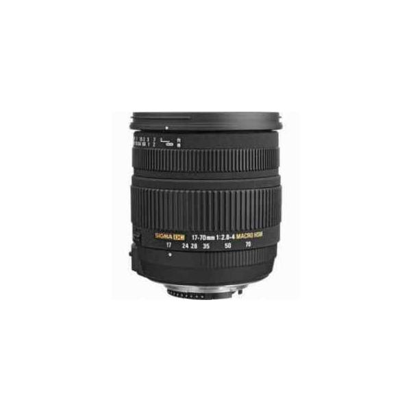 Sigma 17-70mm f/2.8-4 DC Macro OS(Optical Stabilizer) HSM AutoFocus Super Wide Angle Zoom Lens fo