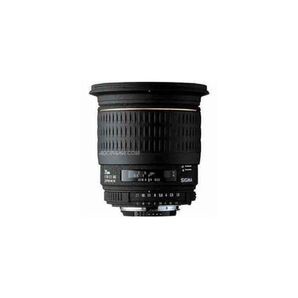 Sigma 20mm f/1.8 EX Aspherical DG DF RF AutoFocus Super Wide Angle Lens with Hood for Pentax AF C