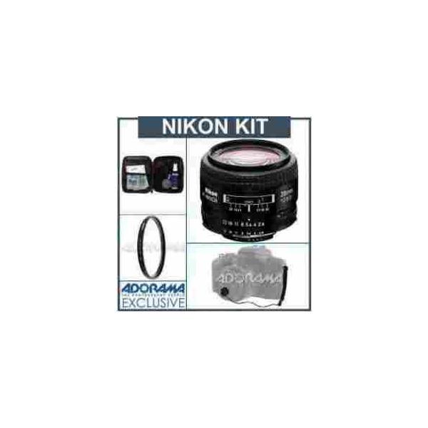 Nikon 28mm f/2.8D ED AF Nikkor Lens - Nikon U.S.A. Warranty - Accessory Bundle with Tiffen 52mm U