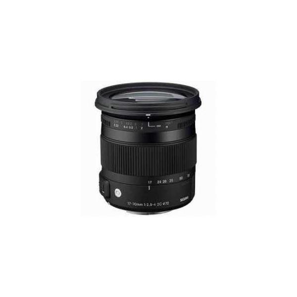 Sigma New 17-70mm f/2.8-4 DC Macro OS(Optical Stabilizer) HSM Lens for Sigma DSLR Cameras - USA W