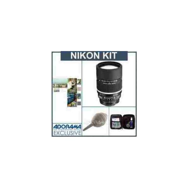 Nikon 135mm f/2 AF-D DC Nikkor Lens - Nikon U.S.A. Warranty - Accessory Bundle with Tiffen 72mm P