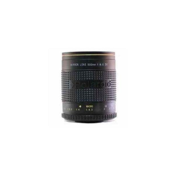 Polaroid 500mm F/8 HD Manual Focus Telephoto Mirror Lens, 0.37x Magnification