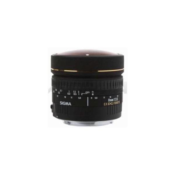 Sigma 8mm f/3.5 EX DG Circular Fisheye Auto Focus Lens for Canon EOS Cameras - USA Warranty