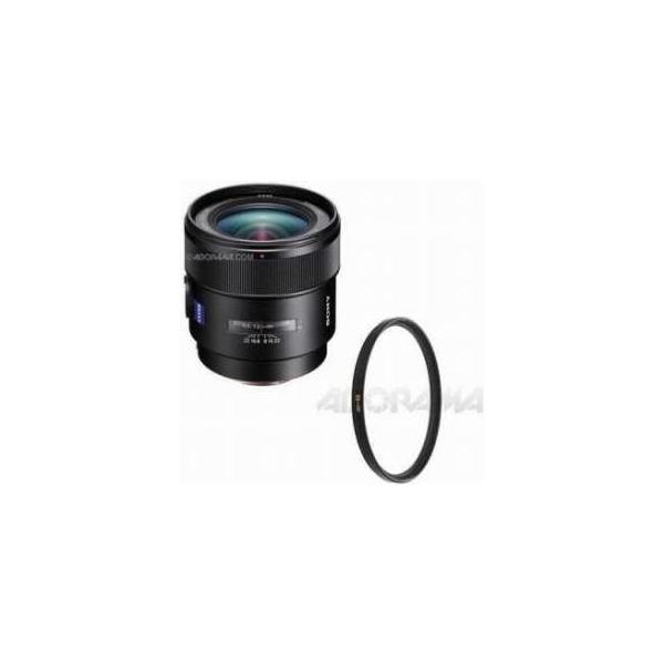 Sony Carl Zeiss Distagon T* 24mm f/2 SSM Wide Angle Lens - Bundle - with B + W 72mm UV(Ultra Viol