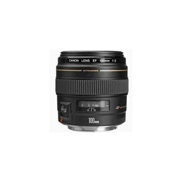 Canon EF 100mm f/2 USM Medium Telephoto AutoFocus Lens - USA