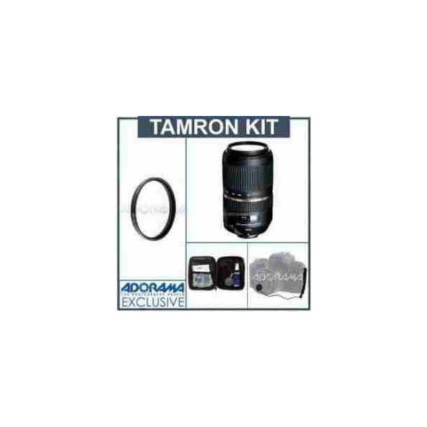 Tamron SP AF70-300mm f/4-5.6 Di VC Ultra Silent Drive(USD) Lens Kit, for Maxxum and Sony alpha Mo