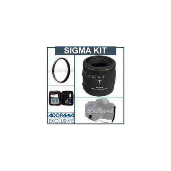 Sigma 50mm f/2.8 EX DG Auto Focus Macro Lens Kit, for Nikon AF Cameras U.S.A. Warranty - with Pro