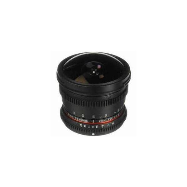 Bower 8mm T/3.8 Fisheye HD Cine Lens for Sony A DSLR Mount