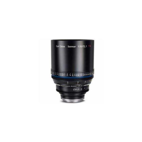 Zeiss Compact Prime CP.2 135mm f/2.1 T(Metric) Lens with Canon EF EOS Mount