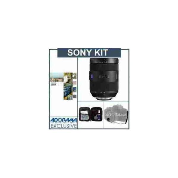 Sony 24-70mm f/2.8 Vario-Sonnar ZA Digital SLR 0.25x Zoom Lens Kit, Super Sonic Wave Motor, with