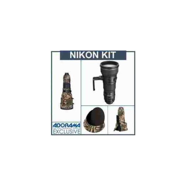 Nikon 400mm f/2.8G ED AF-S VR II - Black - Nikon U.S.A. Warranty - Outdoor Lens Kit with LensCoat