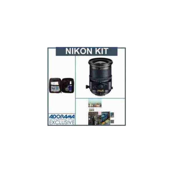 Nikon 24mm f/3.5D ED Perspective Control-E Nikkor Aspherical Lens - Nikon U.S.A. Warranty - Acces