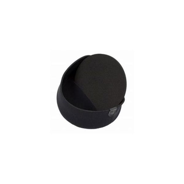 LensCoat Hoodie, Extra Extra Small Front Neoprene Lens Cap Fits Hoods from 2.25" to 2.75", Black