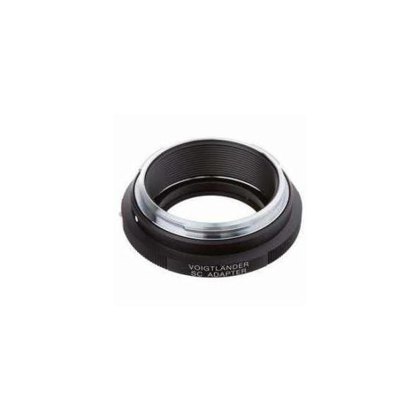 Voigtlander Nikon/Contax SC-Mount Lens to Sony E-Mount Body Adapter - Black