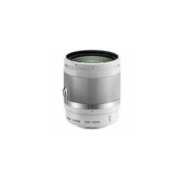 Nikon 1 Nikkor 10-100mm f/4.0-5.6 VR Lens for Mirrorless Camera, White, Nikon USA Warranty