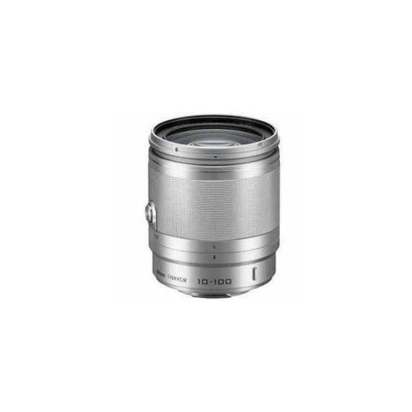 Nikon 1 Nikkor 10-100mm f/4.0-5.6 VR Lens for Mirrorless Camera, Silver, Nikon USA Warranty