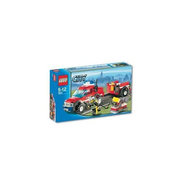 【LEGO(レゴ) シティ】 シティ 火災救助車 7942
