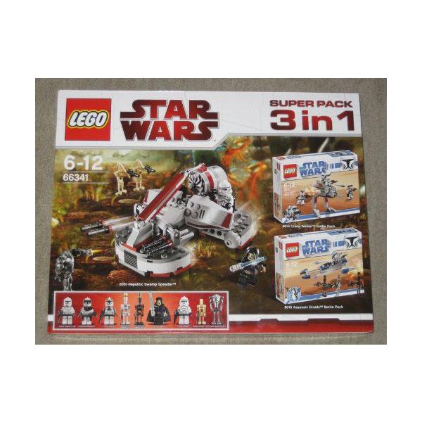 yLEGO(S) X^[EH[Yz X^[EEH[Y 66341 Star Wars Super Pack 3 in 1