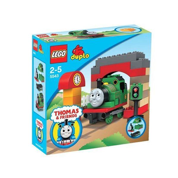 きかんしゃ　トーマス　デュプロ　レゴ　セット　バスのコンテナー付き　中古　レア LEGO Duplo Thomas(機関車トーマス)' Load & Carry Train セット