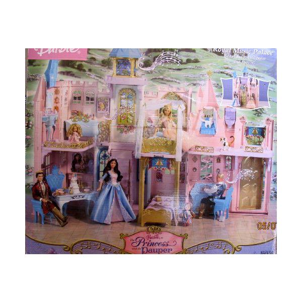 Barbie(o[r[) The Princess &amp; The Pauper ROYAL MUSIC PALACE - MUSICAL CASTLE / SOUNDS Playset (2