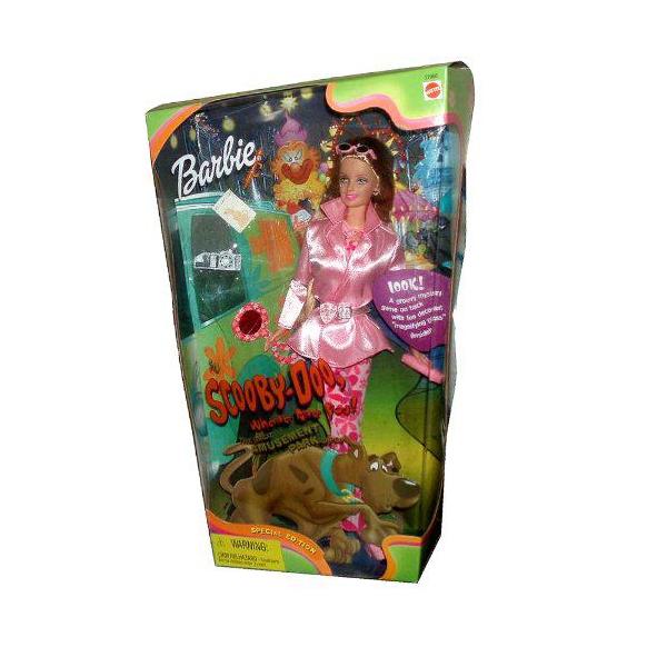 Mattel Year 2000 Barbie(o[r[) Special Edition hScooby-DooC Where Are Youh 12 Inch l` - Ba