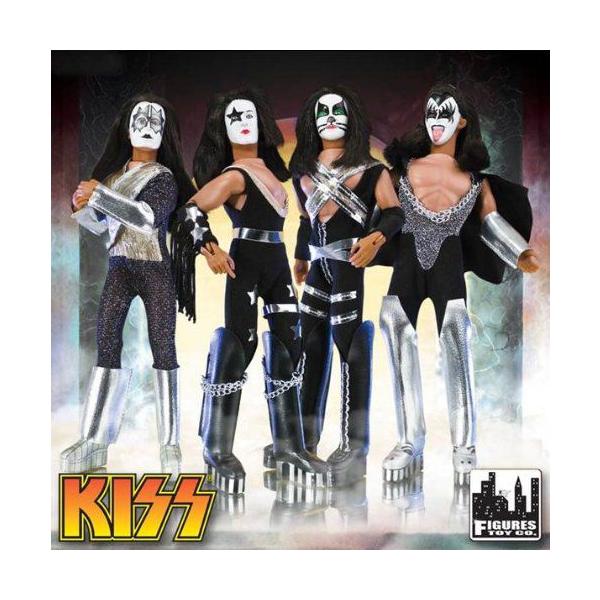 KISS（キッス） 8インチ Retro アクションフィギュアドールs シリーズ