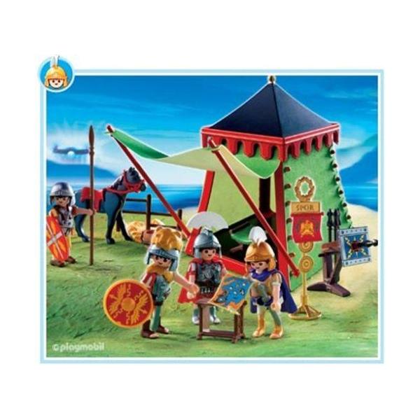 Playmobil(プレイモービル) 戦士・バイキング 古代ロ-マ軍のテント 4273