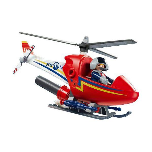 Playmobil(プレイモービル) Firefighting Helicopter/レスキューヘリ　4824
