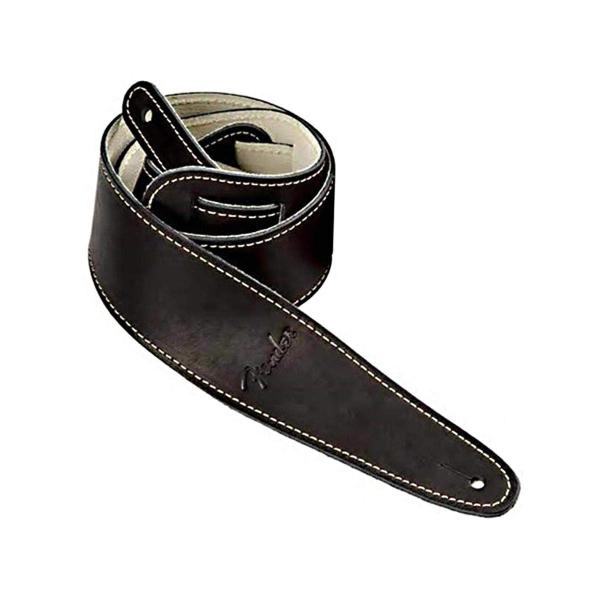 Fender ストラップ Fender? Ball Glove Leather Strap, Brown
