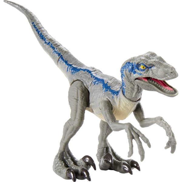 ジュラシック・ワールド 2020 サベッジ・ストライク アクションフィギュア ヴェロキラプトル ブルー MATTEL JURASSIC WO