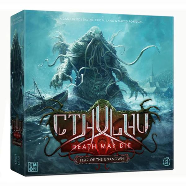 CMON Cthulu:死ぬかもしれない未知のボードゲーム拡張への恐怖 - 子供と大人のためのホラーミステリー協同組合、14歳以上、1~5人