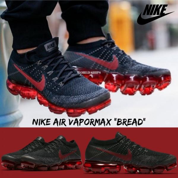 エアヴェイパーマックス フライニット ナイキ スニーカー メンズ レディース Nike Air Vapormax Flyknit ブレッドブラックレッド 海外正規品 Buyee 日本代购平台 产品购物网站大全 Buyee一站式代购 Bot Online