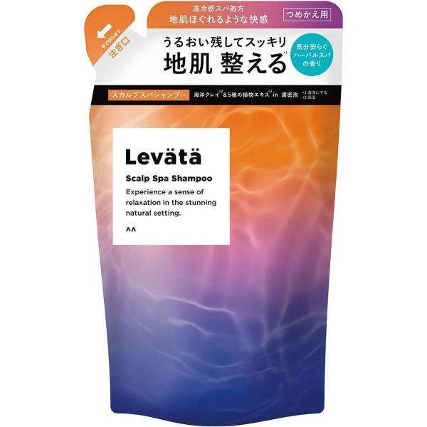 Levata レバタ スカルプスパシャンプー つめかえ用 300mL スカルプケア シャンプー 頭皮ケア マンダム ハーバルスパの香り