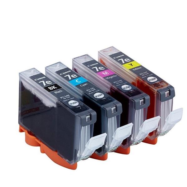 PIXUS Canon キャノン 純正インクカートリッジ BCI-7e(BK/C/M/Y) 4色