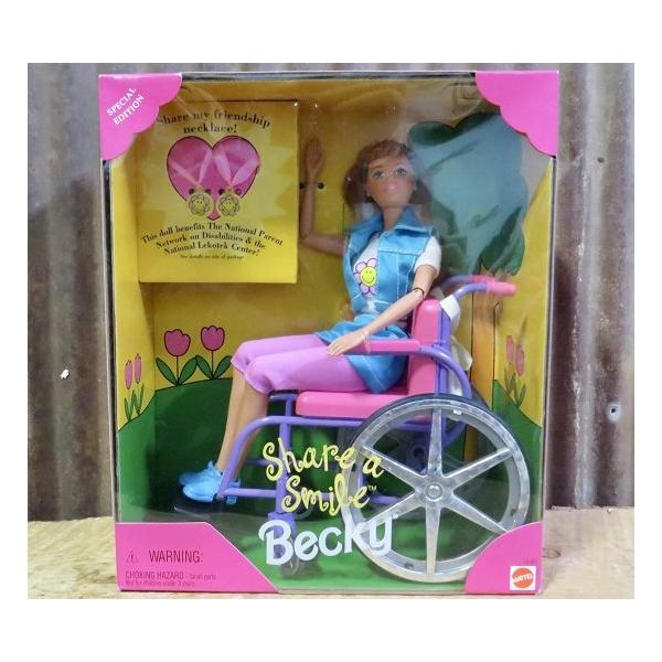 Barbie バービー・ベッキーは笑顔を共有する特別版人形（1996）