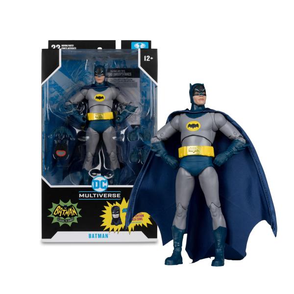 McFarlane Toys - DC マルチバース バットマン (バットマン:クラシックTVシリーズ) 7インチ アクションフィギュア